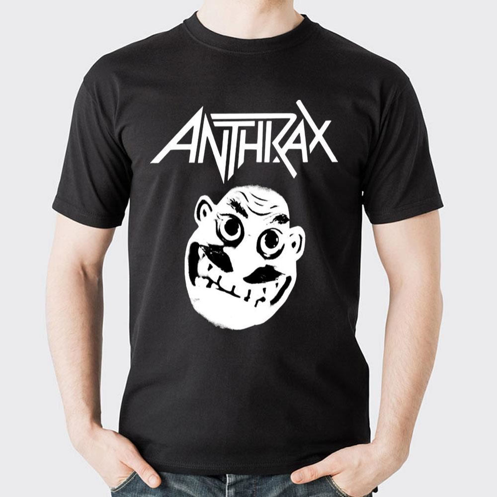 White Art Anthrax Awesome Shirts